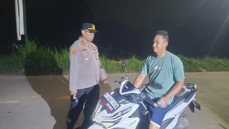 Polsek Serang Baru Gelar Razia, Ciptakan Situasi Kamtibmas yang Kondusif