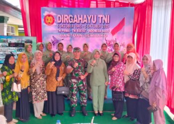 Bakti Kesehatan, Kodim 0420/Sarko Gelar Program Karya Bakti Teritorial Prima Dalam Rangka HUT ke 80 TNI di Wilayah Kodim 0420/Sarko,