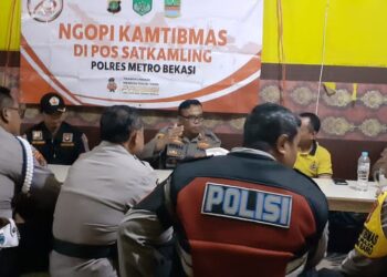 Polsek Serang Baru Gelar Ngopi Kamtibmas, Jalin Silaturahmi dengan Warga