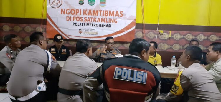 Polsek Serang Baru Gelar Ngopi Kamtibmas, Jalin Silaturahmi dengan Warga