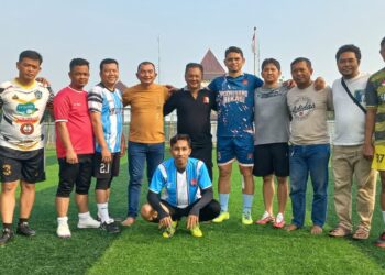 Polsek Cikarang Pusat Gelar Olahraga Bersama Warga, Jalin Silaturahmi dan Tingkatkan Sinergitas