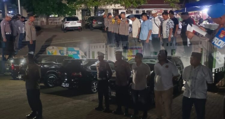 Polsek Cikarang Selatan Gelar Apel Pengamanan Maulid Nabi Muhammad SAW dengan Penceramah Habib Rizieq Shihab