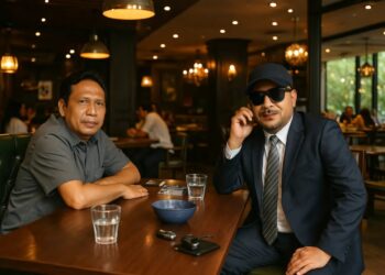 Pimpinan Redaksi Media Tenor Amin Sutanto Bersama Pimpinan Perusahaan Media Suhartono, SH Bahas Penguatan SDM Jurnalis