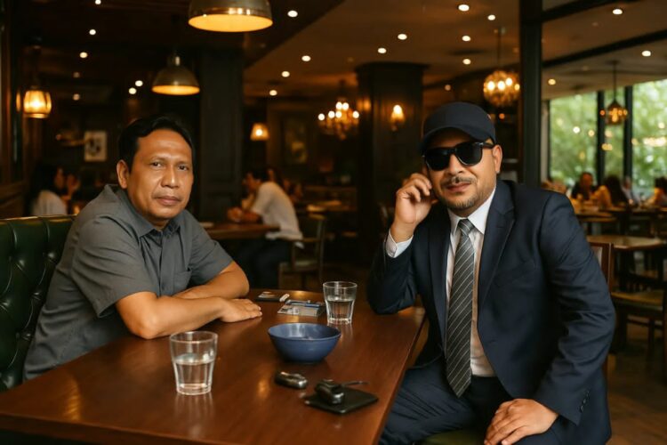 Pimpinan Redaksi Media Tenor Amin Sutanto Bersama Pimpinan Perusahaan Media Suhartono, SH Bahas Penguatan SDM Jurnalis