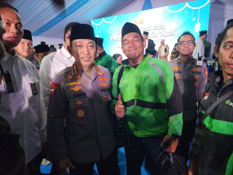  Kapolri Hadiri Doa Bersama Dalam Peringati Maulid Nabi Muhammad SAW, Kapolri Ajak Semua Elemen Masyarakat Jaga Persatuan Dan Kesatuan 