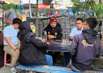 Polsek Babelan Lakukan Penggalangan dengan Kelompok Ojol Terkait Apel Ojol Kebangsaan