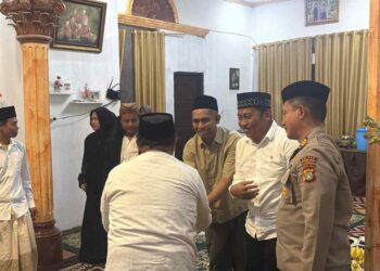 Brimob Batalyon D Pelopor Hadiri Peringatan Maulid Nabi Muhammad SAW di Ponpes Nurul Falah Cikarang Pusat