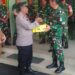 Polsek Setu Beri Ucapan Selamat HUT TNI ke-80 di Koramil Setu