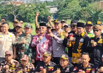Kapolsek Setu Pimpin Apel Gabungan, Tingkatkan Keamanan dan Ketertiban Masyarakat