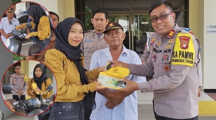 Respon Cepat Polisi, Polsek Cikarang Selatan Berhasil Menemukan Motor yang di Curi di Kawasan Cifest