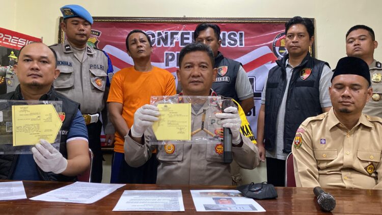 Polsek Babelan Bergerak Cepat Tangkap Pelaku Pencurian Motor di Ujung Harapan