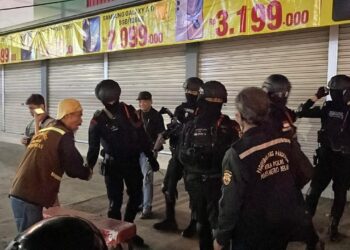 Brimob Batalyon D Pelopor Gelar Patroli Antisipasi Tawuran dan Balap Liar di Wilayah Kabupaten Bekasi