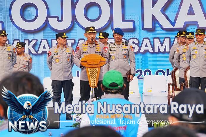 Apel Ojol Kamtibmas Bersama Polda Metro Jaya