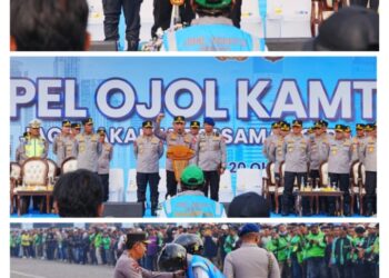 Kaperwil Media TNI-Polri Jawa Barat Jefry Gobang ketua Ojol kabupaten Bekasi dan Ojol Bekasi Diberi Kepercayaan Kapolri untuk Jaga Kamtibmas