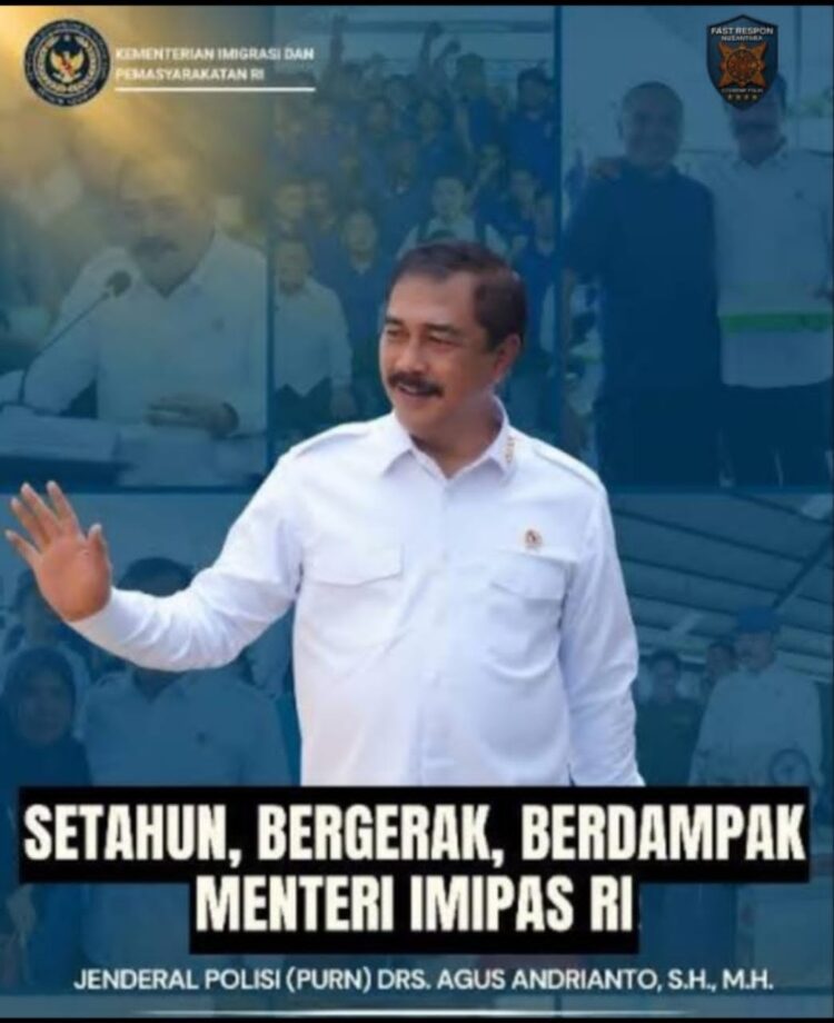 Satu Tahun Kepemimpinan Menteri Agus Andrianto, Kemenimipas Catat Lonjakan Luar Biasa dalam PNBP 2025