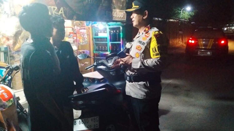 Polsek Babelan Amankan Remaja dan Sajam, Gagalkan Potensi Tawuran