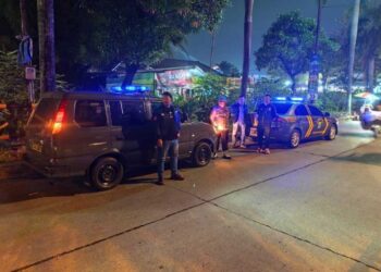 Patroli Mobile Antisipasi 3C dan Balap Liar, Polsek Cikarang Pusat Tingkatkan Keamanan di Wilayah Deltamas