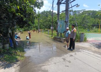 Banjir Genangi Perumahan Vila Mutiara Cikarang 2 Blok C, Air Mulai Surut