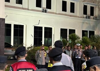Polres Metro Bekasi Gelar Apel Patroli Skala Besar dan KRYD, Antisipasi Tawuran dan Bencana Banjir di Musim Hujan