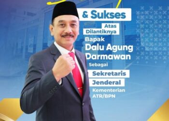 Selamat & Sukses atas Pelantikan Sekretaris Jenderal Kementerian ATR/BPN