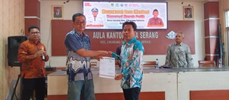 Iswadi Ketua KDMP Serang Cikarang Selatan Mundurkan Diri Menjadi Ketua Koperasi. 