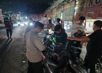  Polsek Babelan Gencarkan Operasi Kejahatan Jalanan dan Antisipasi Gangguan Kamtibmas   