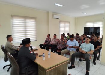 Biro SDM Polda Metro Jaya Gelar Pembinaan Rohani dan Mental di Polsek Cikarang Pusat 