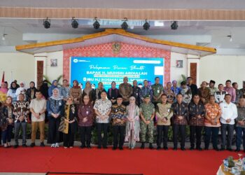 Dandim 0402/OKI Hadiri Acara Purna Tugas Setda Ogan Ilir 