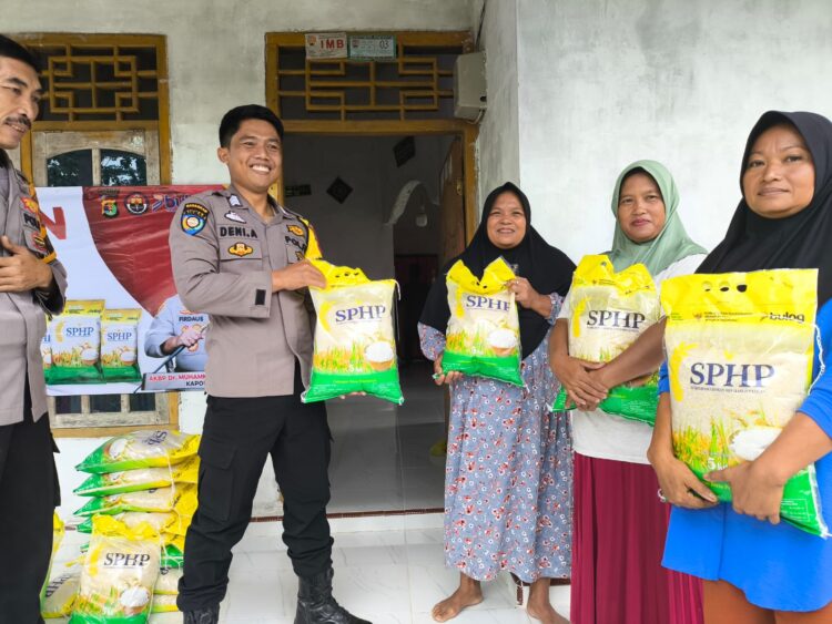 Polres Mesuji Gelar Pangan Murah, 5 Ton Beras Disiapkan Bantu Ringankan Beban Warga