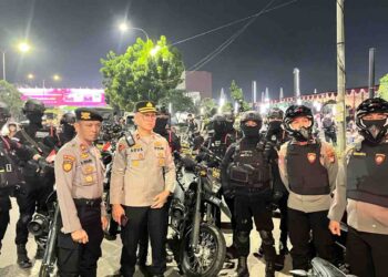 Brimob Batalyon D Pelopor Perkuat Patroli Gabungan di Kota Bekasi, Situasi Kondusif Terjaga