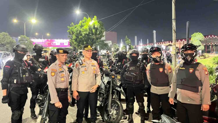 Brimob Batalyon D Pelopor Perkuat Patroli Gabungan di Kota Bekasi, Situasi Kondusif Terjaga