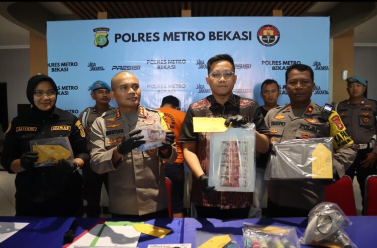 Belajar dari YouTube dan Bermodal Alat Beli Dari Online Shop, Dua Pria di Bekasi Cetak Uang Palsu