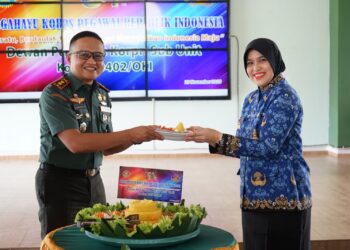 Dandim 0402/OKI-OI Puji ASN Sebagai Fondasi Utama Kelancaran Tugas Satuan di HUT Korpri ke-54