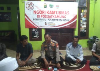 Kapolsek Setu Ajak Warga Bersinergi Menangkal Premanisme dan Curanmor