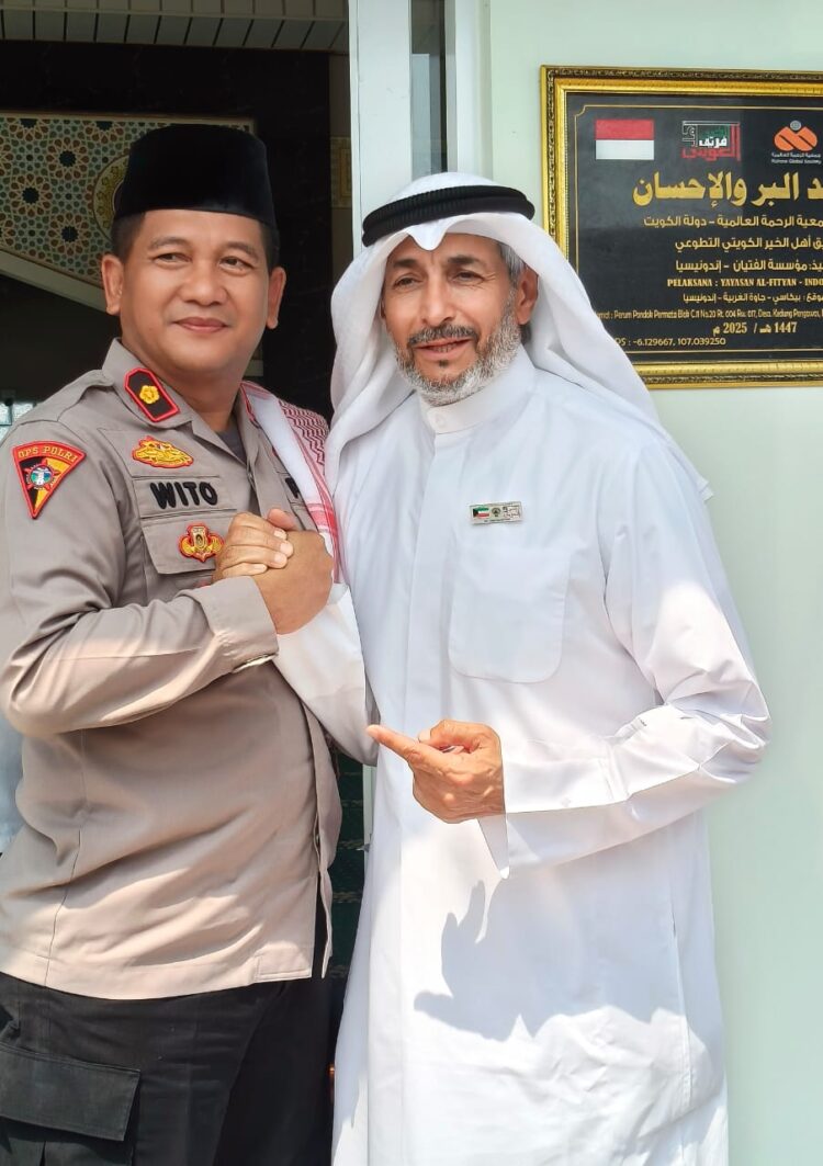 Masjid Al-Biru Wal Ihsan Diresmikan, Kapolsek Babelan Tekankan Pentingnya Masjid sebagai Pusat Kegiatan Keagamaan dan Sosial
