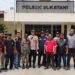 Kapolsek Sukatani Pimpin Apel Gabungan dengan Potensi Masyarakat, Tekankan Pentingnya Sinergi dan Kewaspadaan