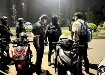 Brimob Batalyon D Pelopor Intensifkan Patroli Rayonisasi di Wilayah Kabupaten Bekasi