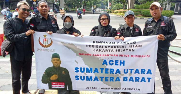 PC Perisai SI Jakarta Selatan Galang Dana Untuk Korban Bencana Alam Di Sumatra