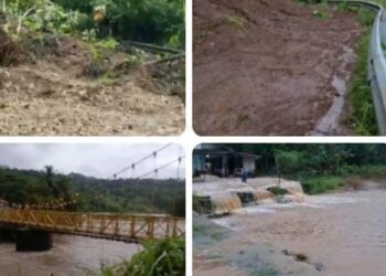 Hujan Deras Picu Longsor dan Luapan Air Situ Halimun, Akses Jalan Lima Desa di Kabupaten Sukabumi Terputus