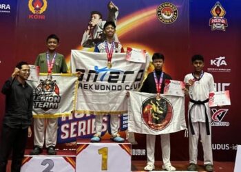 Fattah Sumbang Medali Emas Yang Pertama Untuk Antero Taekwondo Club