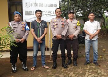 Jelang Natal dan Tahun Baru, Polsek Setu Pastikan Kesiapan Pengamanan Ibadah