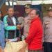 Wujud Kepedulian Polri, Polsek Babelan Bantu Pembangunan Pos Ojol PUMA