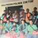 Polsek Cikarang Timur Bagikan Paket Sembako Untuk Pengemudi Ojek Online dalam Program Jumat Berkah