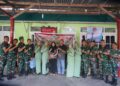 Peringati HUT ke-75 Penerangan TNI AD : Pendam XVIII/Kasuari Hadir Menyapa Pensiunan Wartawan dengan Empati Kepedulian