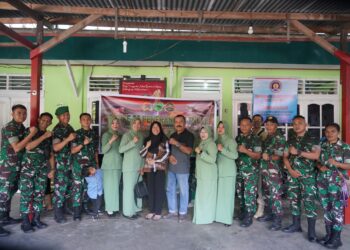 Peringati HUT ke-75 Penerangan TNI AD : Pendam XVIII/Kasuari Hadir Menyapa Pensiunan Wartawan dengan Empati Kepedulian