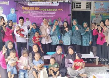 Kapolsek Panongan Tegaskan Komitmen Polri Dukung Gerebek Posyandu Cegah Stunting