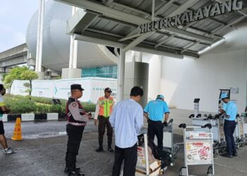 Polsubsektor Terminal 1 Bandara Soetta Tingkatkan Patroli, Imbau Pengguna Jasa Jaga Kamtibmas