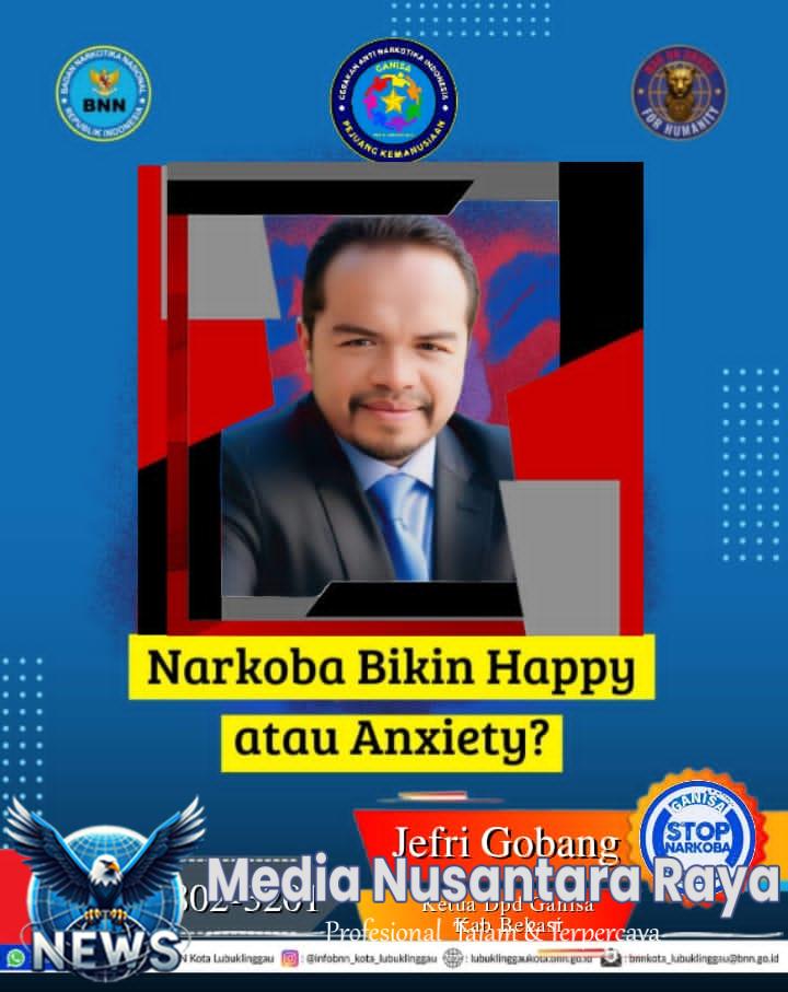 Jefry Gobang Ketua DPD Ganisa Kab. Bekasi “Sapu Bersih Narkoba, Miras, dan Judi Online Selamatkan Generasi Penerus Bangsa