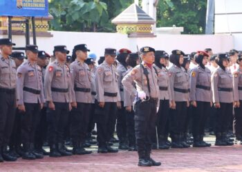 Upacara Hari Kesadaran Nasional 2026, Kapolres Wonogiri Tegaskan Komitmen Disiplin dan Profesionalisme Personel