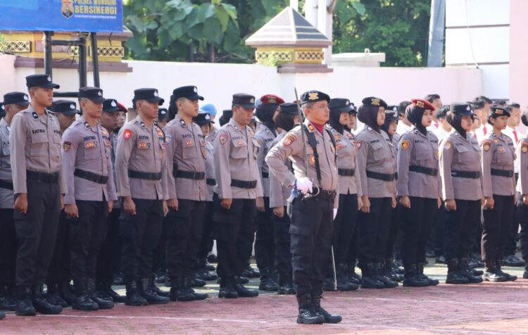 Upacara Hari Kesadaran Nasional 2026, Kapolres Wonogiri Tegaskan Komitmen Disiplin dan Profesionalisme Personel